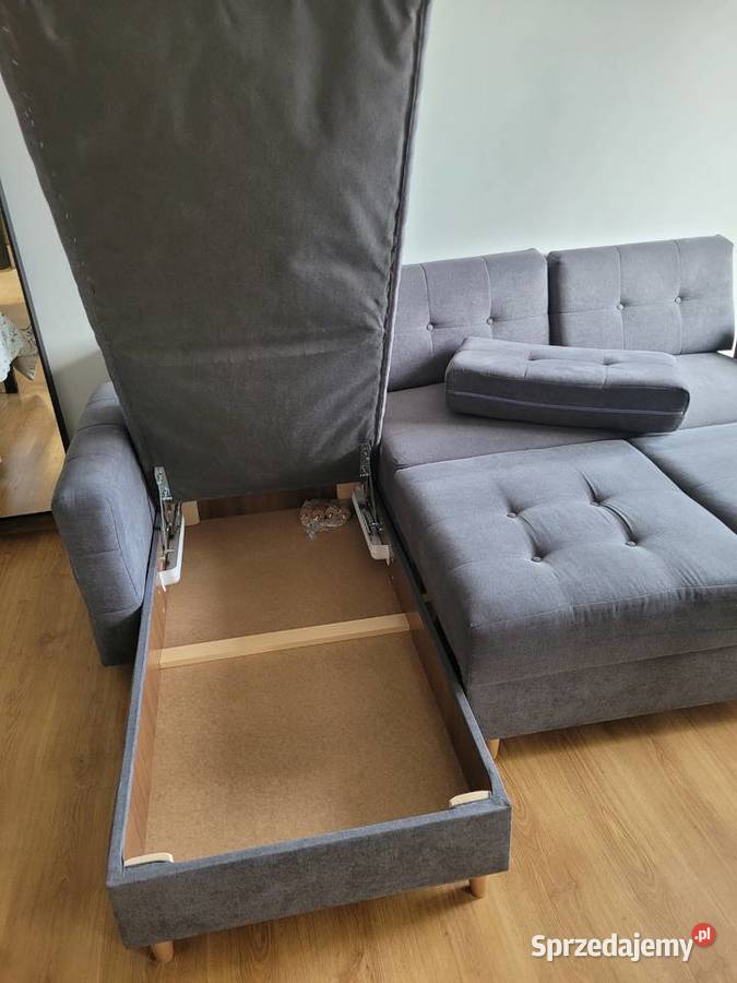 Narożnik z funkcją spania łódzkie Łódź