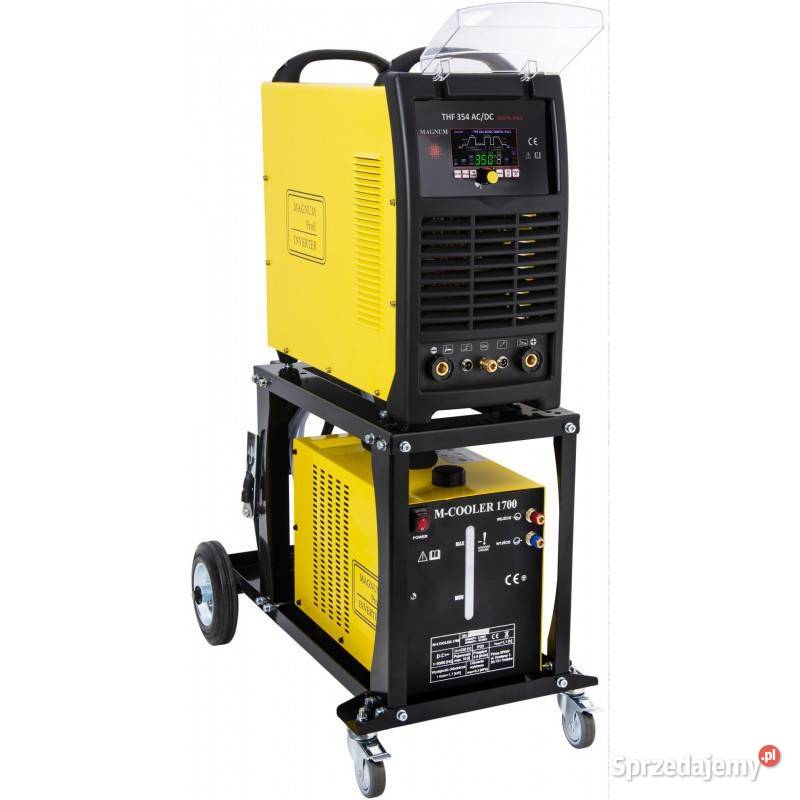 Tig mig MMA 350 spawarka migomat chłodnica Baćkowice