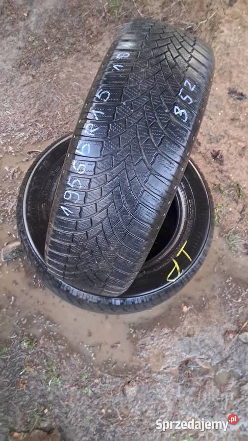 2 Opony zimowe 19565 r15 Bridgestone Blizzak łódzkie Pabianice