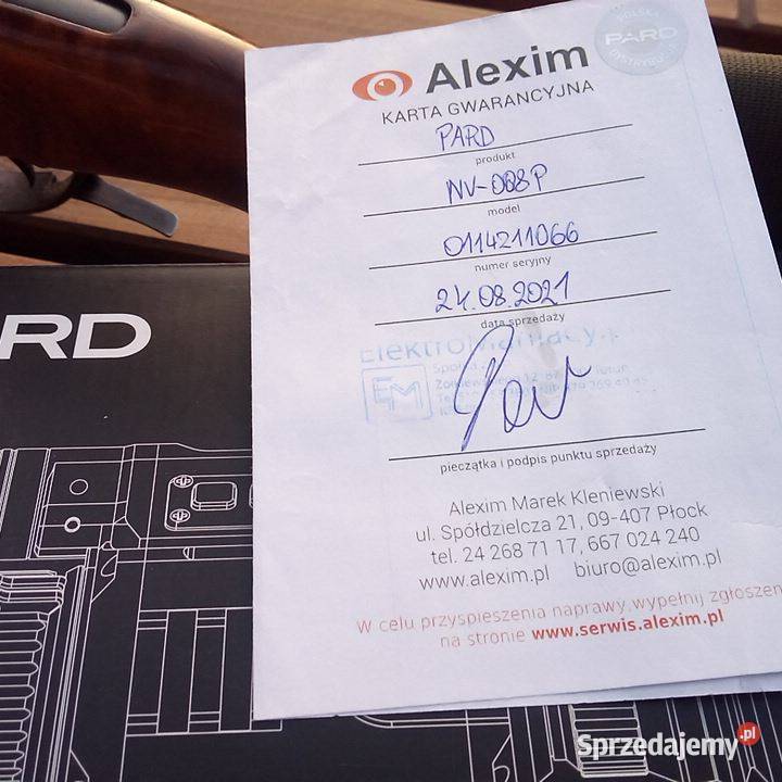 Luneta pard 8 Chodecz