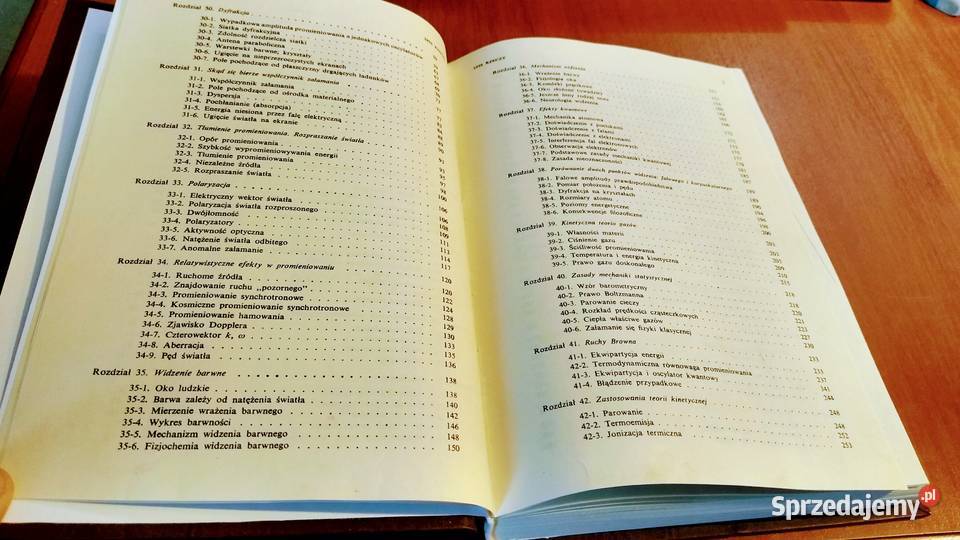 Feynmana wykłady z fizyki T 1 cz 2 Optyka fizyka sprzedam