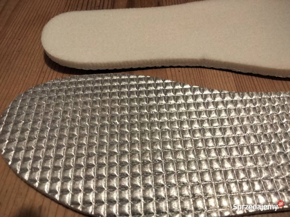 Wkładki do butów filcowe z folią aluminiową Ostrów Wielkopolski sprzedam