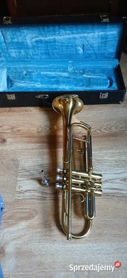 Stara mosiężna trąbka Kraków sprzedam