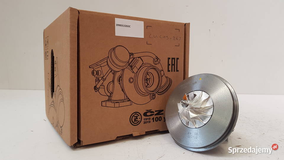 Nowy rdzeń CHRA turbosprężarki CZ Siedlce