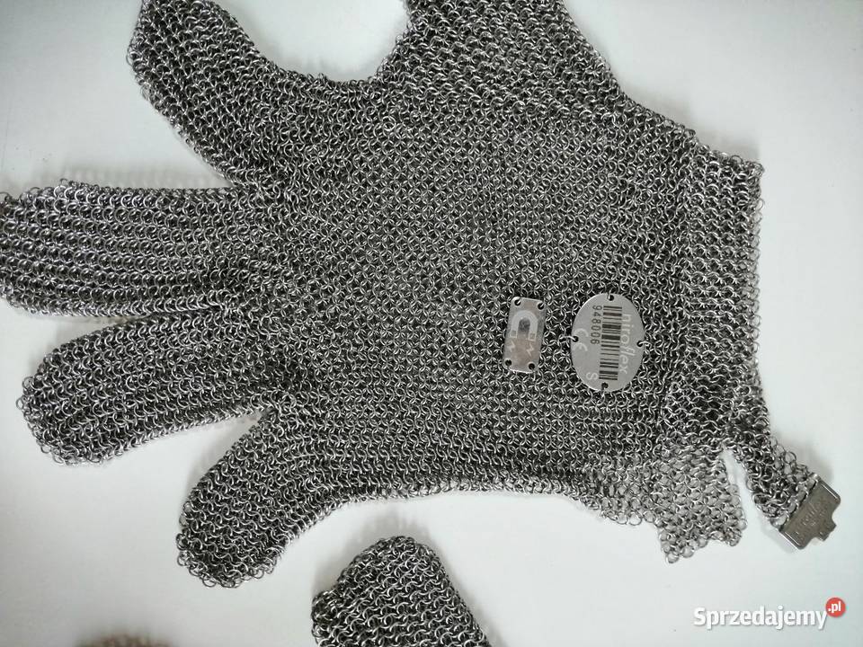 Metalowe rękawice masarskie 3 S M L Ostrzeszów