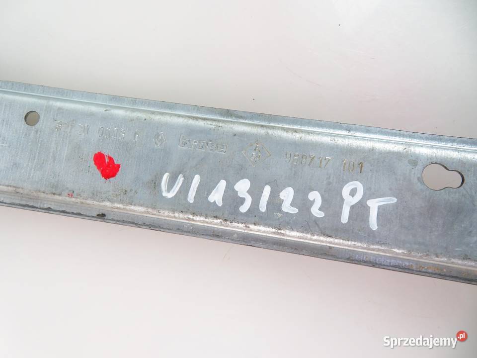 PODNOŚNIK SZYBY PRAWY TYLNY MEGANE III Mechanizmy opuszczania szyb