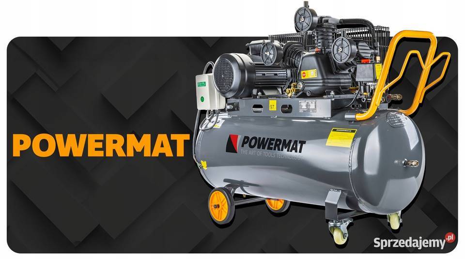 KOMPRESOR OLEJOWY 150L 8 BAR SPRĘŻARKA 400V