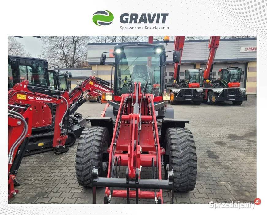 Ładowarka przegubowa Yanmar V80 Dźwigi, podnośniki sprzedam