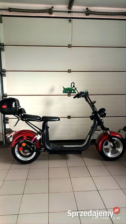 Skuter elektryczny dwuosobowy zarejestrowany Wysokie Mazowieckie sprzedam