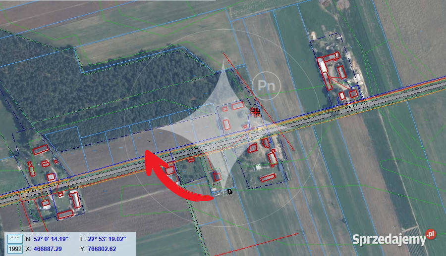Działka budowlana w otoczeniu lasu Puchacze