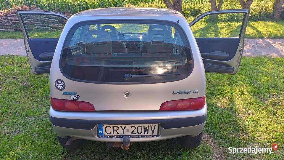 Fiat Seicento 09 900 SX Idealny na dojazdy Seicento warmińsko-mazurskie Iława