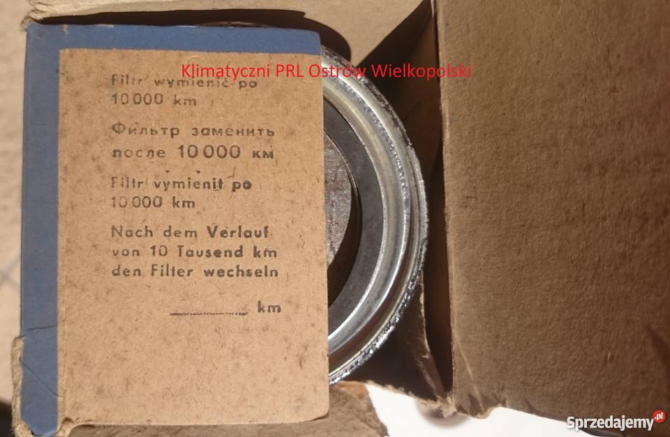 Filtr oleju bocznikowy PB 502 4107775 Fiat 125p Bielsko-Biała