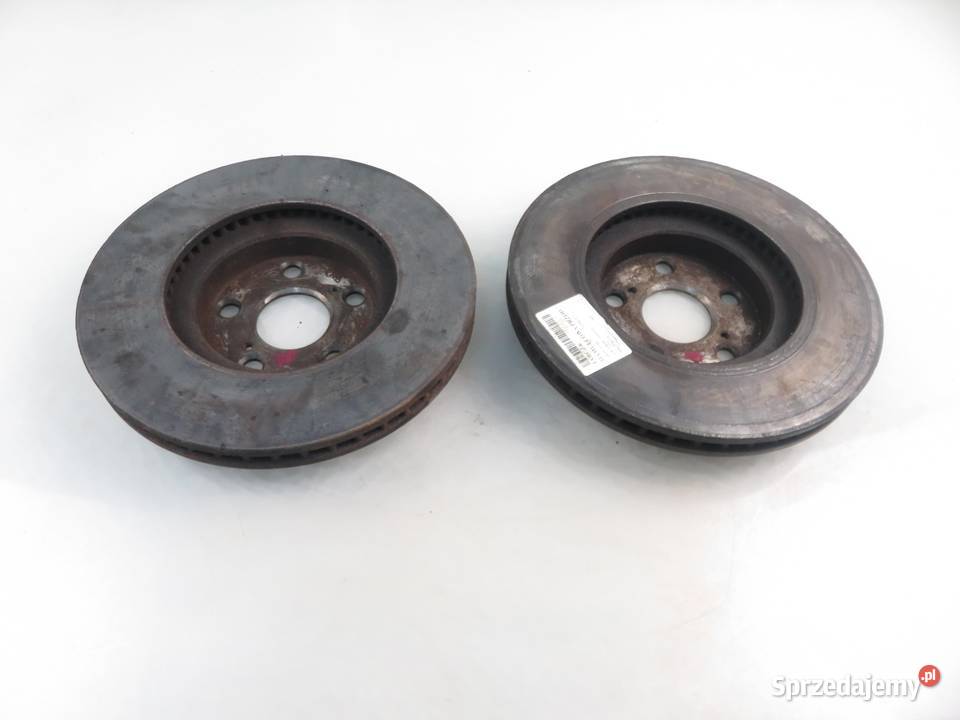 2X TARCZA HAMULCOWA PRZÓD PONTIAC VIBE I 18