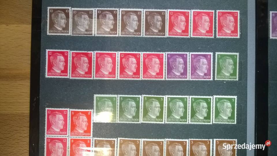 znaczki III RZESZA zestaw 81 czyste Warszawa sprzedam