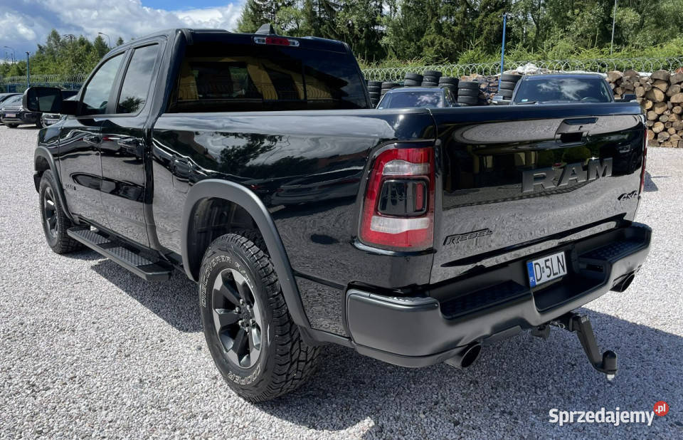 RAM 1500 RebelHEMIBezwypadkowyGwarancja czujnik parkowania dolnośląskie Kamienna Góra