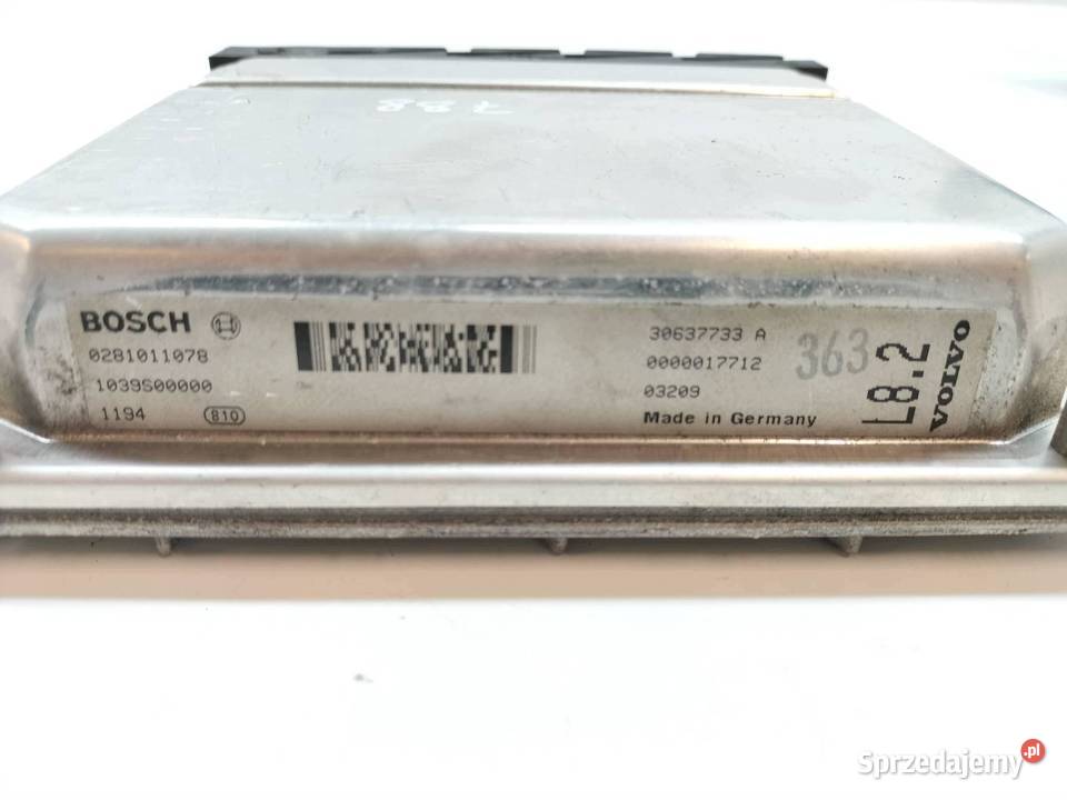 STEROWNIK SILNIKA 30637733A 0281011078 24 D 130