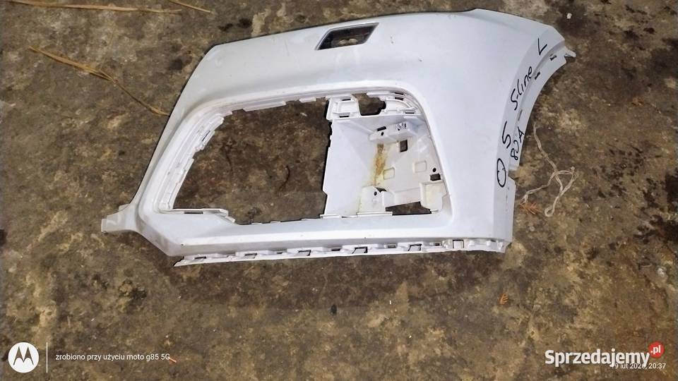 Narożnik zderzaka lewy przód Audi Q5 SQ5 80A osobowe dolnośląskie Lubin