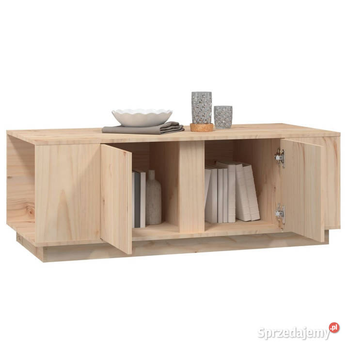 Stolik kawowy 110x50x40 lite drewno sosnowe Warszawa