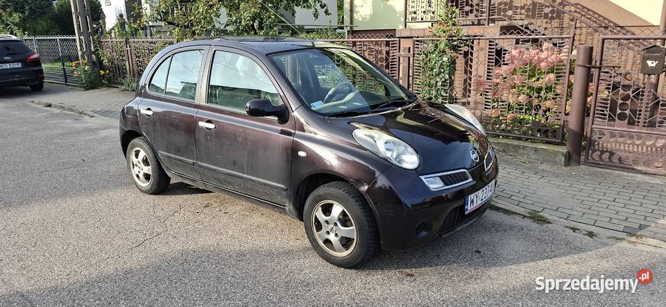 Nissan Micra 2009 12 80 Rok produkcji 2009 Motoryzacja Opęchowo