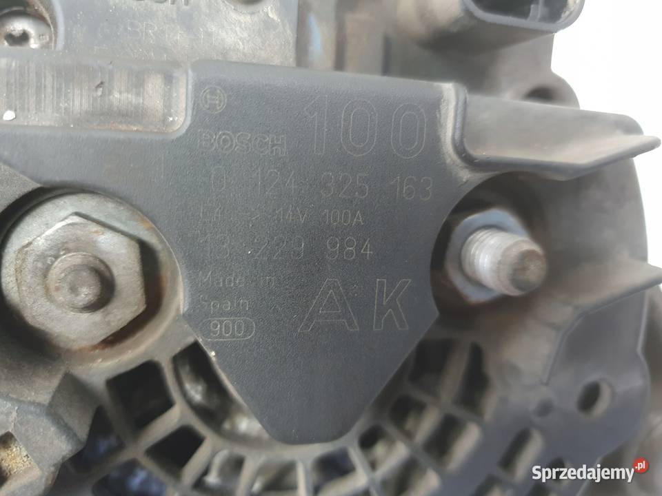 ALTERNATOR Opel Astra III H 18 16V 100A bosch osobowe Chełm sprzedam