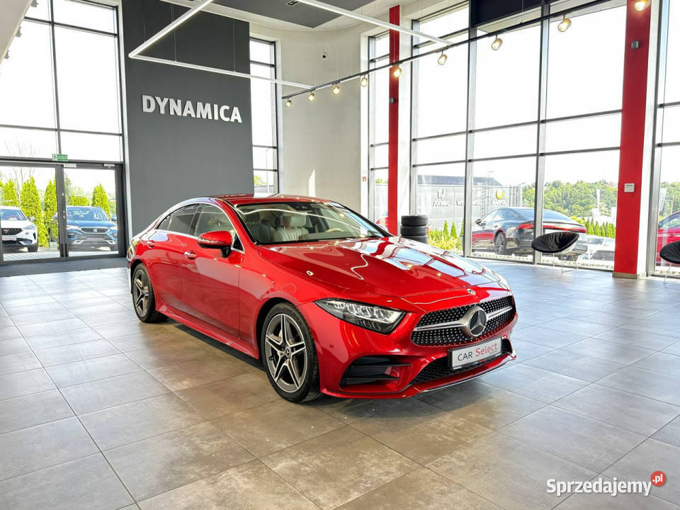Mercedes CLS 300 d 245 automat 20192020 r salon wspomaganie kierownicy Myślenice