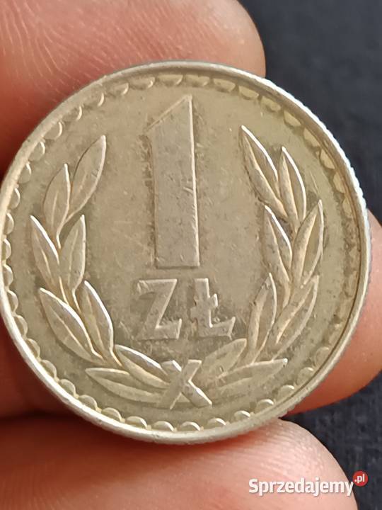 Sprzedam monete 1 zloty 1982 lekka skretka Chełm sprzedam