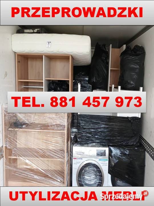 Przeprowadzki Transport utylizacja starych mebli Zapolice