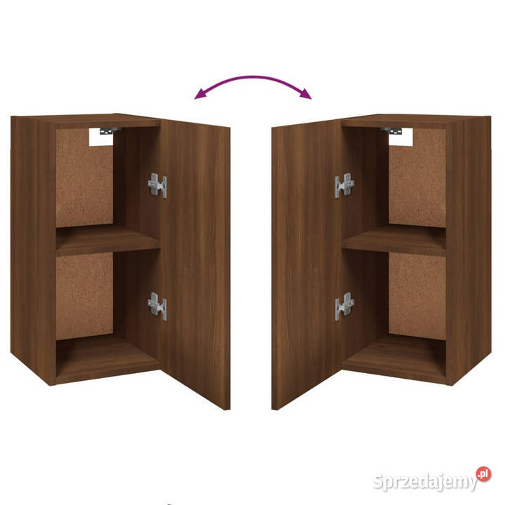 Szafki pod telewizor 2 brązowy dąb 305x30x60 sprzedam