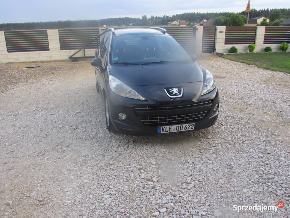 PEUGOT207SW BEZWYPADKOWY KLIMATRONIK PARKTRONIK Łuszczanowice sprzedam