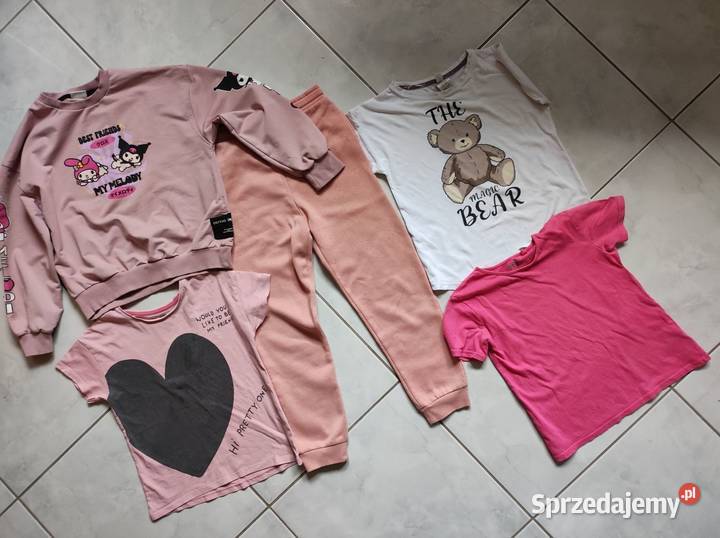 paka zestaw ubranek dziewczynki dres bluza Bluzy Kielce