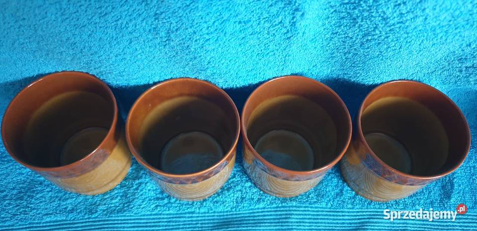 Kubki porcelitowe Tułowice prl Chorzów sprzedam