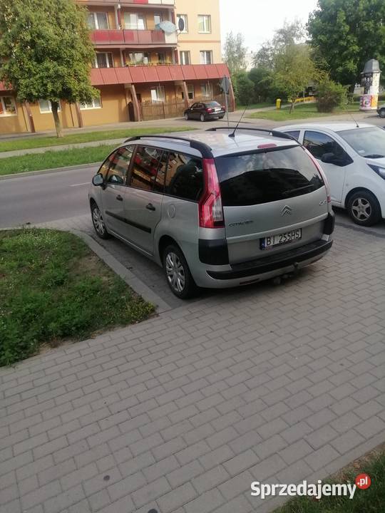 Sprzedam citroen c4 Grand picasso 8 b 2006r Białystok