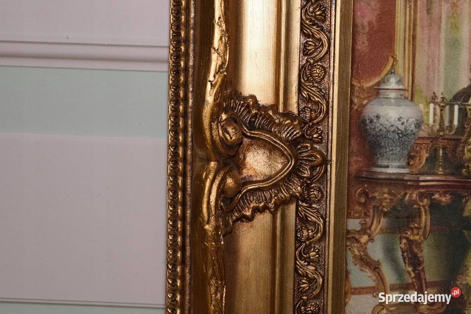 Francuski Bal Arystokracja Obraz na Materiale małopolskie Kraków sprzedam