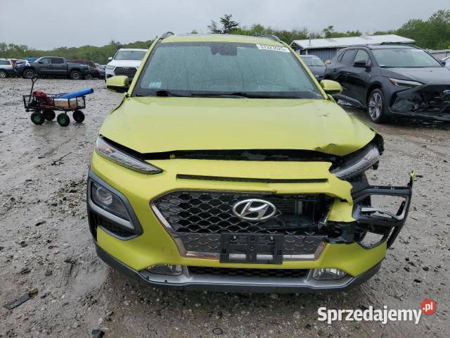 HYUNDAI KONA LIMITED 2019r 16t lekko uszkodzony automatyczna Warszawa sprzedam