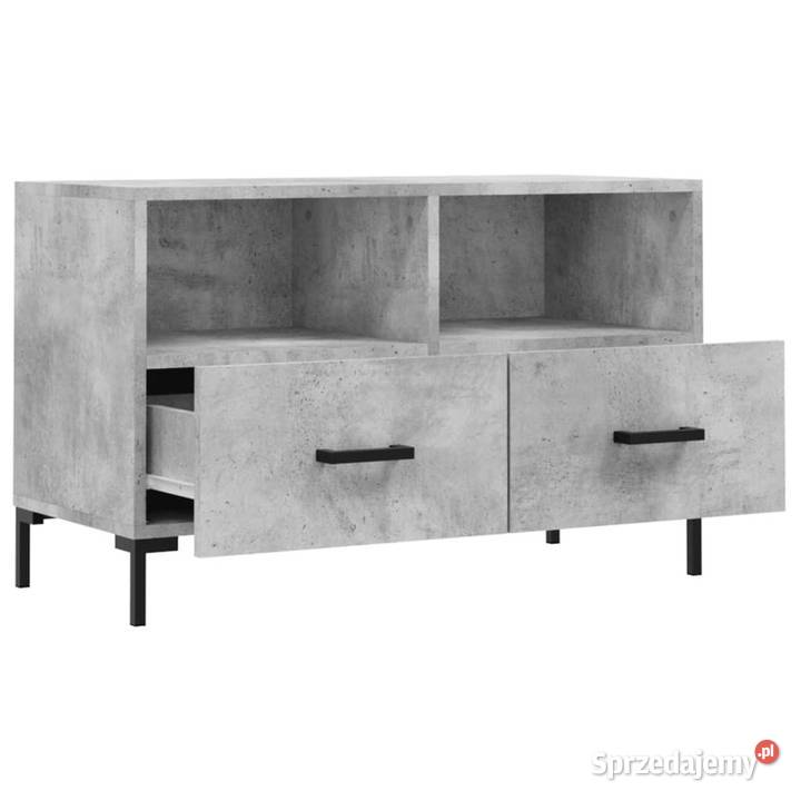Szafka pod TV szarość betonu 80x36x50 WM828976 mazowieckie Warszawa