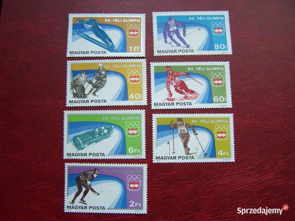 Węgry 1975 MNH Mi 308995 Sport Olimpiada Tychy