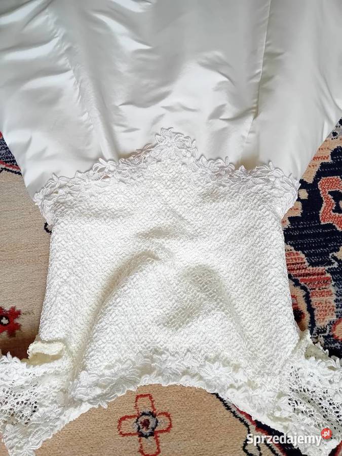 duża suknia ślubna Emelie Costa dwuczęściowa mazowieckie Warszawa