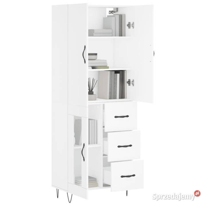 Witrynka biała 695x34x180 materiał Warszawa