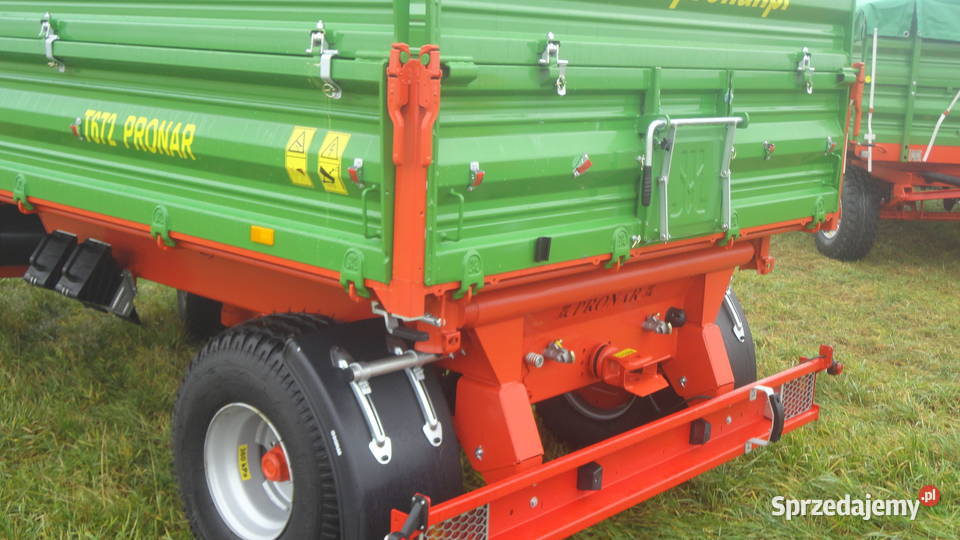 Przyczepa Pronar T6532 6 t dwuosiowa tandem T672 Gomulin