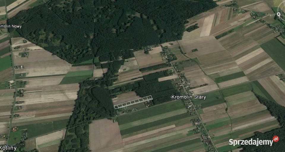 sprzedaży gruntu 1500m2 Kromolin Stary Stary