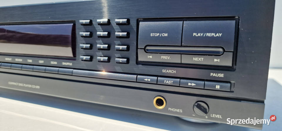 Philips CD690 kompaktowy odtwarzacz CD Player Odtwarzacze CD i MD Międzychód