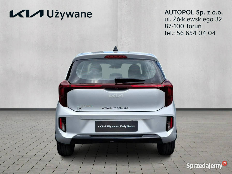 Kia Picanto Wersja L FV23 serwisowany w ASO demo kamera cofania Toruń