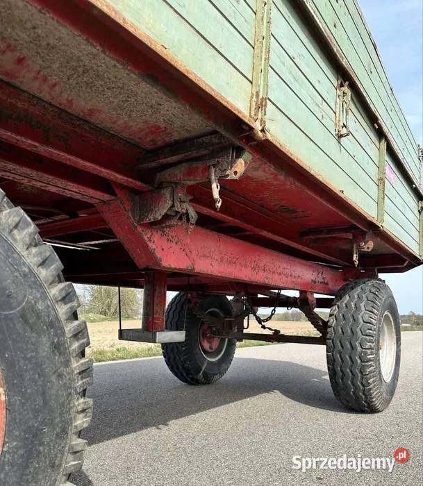 Niemiecka przyczepa rolnicza wywrotka LOHRENGEL nieuszkodzony Janów