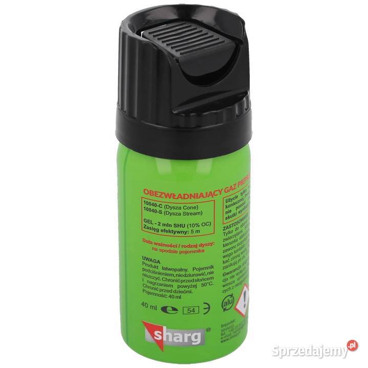 2x Gaz pieprzowy Sharg Defence Green Gel 2mln Maciejowice