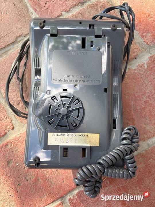 Elektron telefon stacjonarny stary ministerstwo