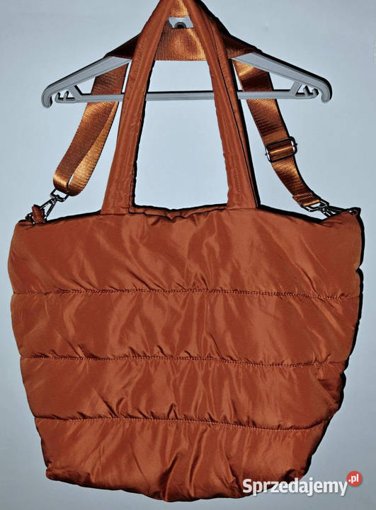 Duża torebka Shopper Bag pikowanaśliczny Legnica sprzedam