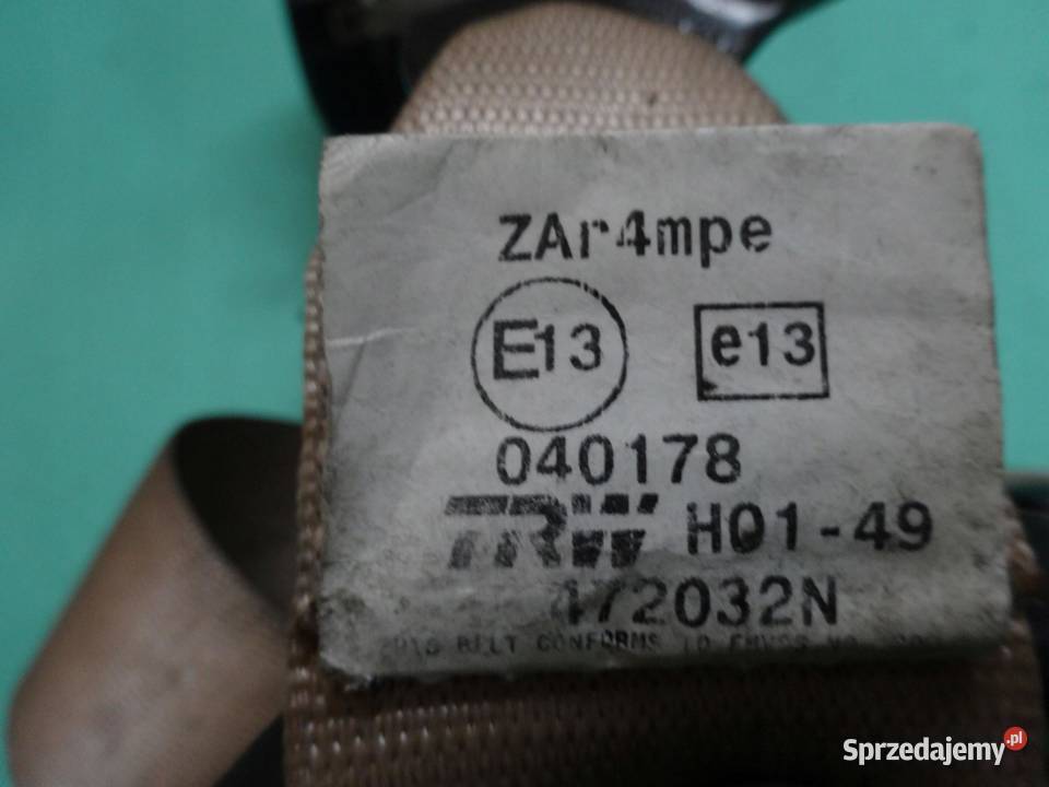 BMW X5 I E53 04r pas bezpieczeństwa lewy przód Pasy bezpieczeństwa