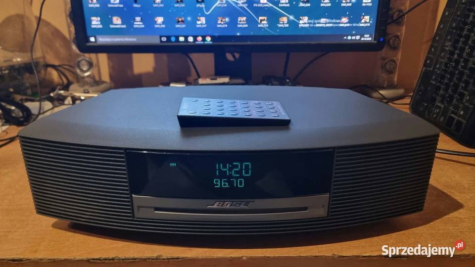 Radio wieża radiobudzik BOSE WAVE MUSIC SYSTEM łódzkie Warta sprzedam