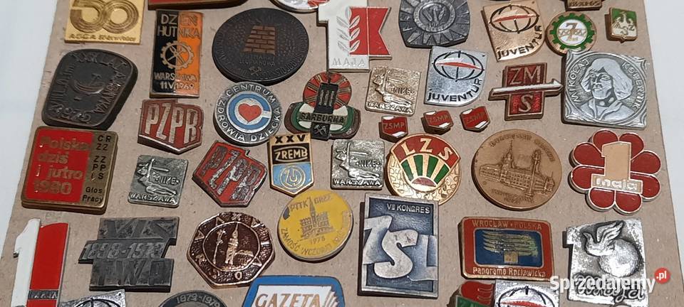 odznaki przypinki 1 Warszawa sprzedam