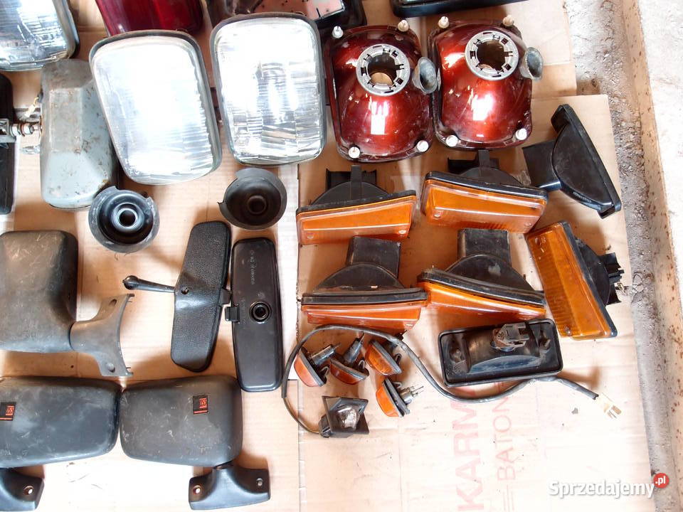 Lampy przednie Tylne Lustra Fiat 126p i 125p Łódź sprzedam